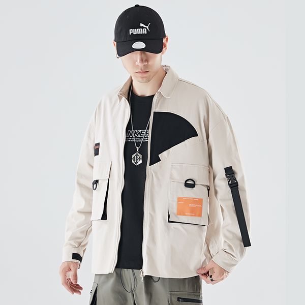 brand new patchwork men's jackets safari style men's coat black green apricot m-2xl male jackets coats, Black;brown
brand new patchwork men's jackets safari style men's coat black green apricot m-2xl male jackets coats, Black;brown