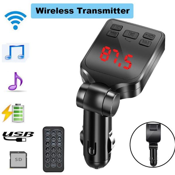new blueteeth v3.0+edr wireless fm transmitter mp3 player handscar kit usb tf sd remote support usb disc and sd card #py10
new blueteeth v3.0+edr wireless fm transmitter mp3 player handscar kit usb tf sd remote support usb disc and sd card #py10
