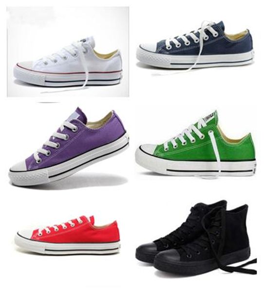 2019 size 35-46 New Fashion Unisex Low-Top & High-Top Adult Women's Men's Canvas Shoes 15 colors Laced Up Casual Shoes Sneaker shoes
2019 size 35-46 New Fashion Unisex Low-Top & High-Top Adult Women's Men's Canvas Shoes 15 colors Laced Up Casual Shoes Sneaker shoes