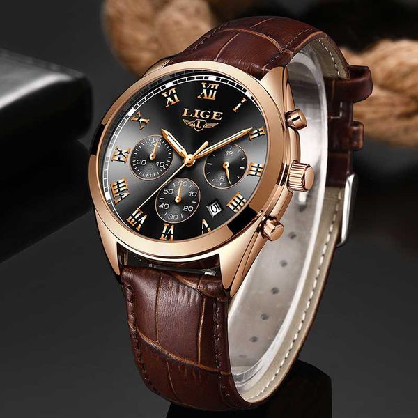 with man gold 2020 watch brand watches quartz chronograph sports waterproof clock watches analog man lige watch men dpifm, Slivery;brown
with man gold 2020 watch brand watches quartz chronograph sports waterproof clock watches analog man lige watch men dpifm, Slivery;brown