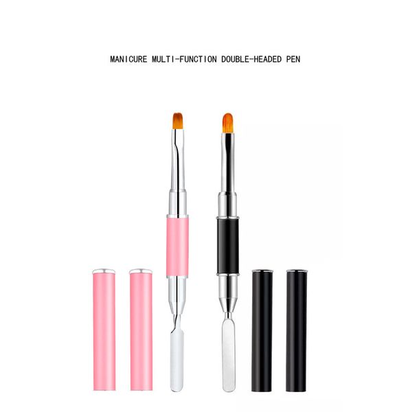dual head painting brush nail pen art acrylic uv extension builder drawing removal spatula stick manicure tool b0018
dual head painting brush nail pen art acrylic uv extension builder drawing removal spatula stick manicure tool b0018