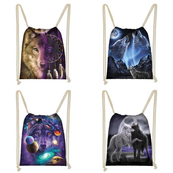 twoheartsgirl cool 3d printing wolf drawstring bag for teenager boys girls small student kids travel storage bag softbacks
twoheartsgirl cool 3d printing wolf drawstring bag for teenager boys girls small student kids travel storage bag softbacks