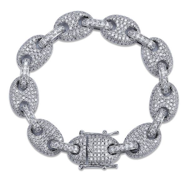 роскошные мужские циркон iced out браслеты модные мужчины женщины 18k позолоченный геометрическая цепи hip hop браслеты ювелирные изделия, Black
роскошные мужские циркон iced out браслеты модные мужчины женщины 18k позолоченный геометрическая цепи hip hop браслеты ювелирные изделия, Black