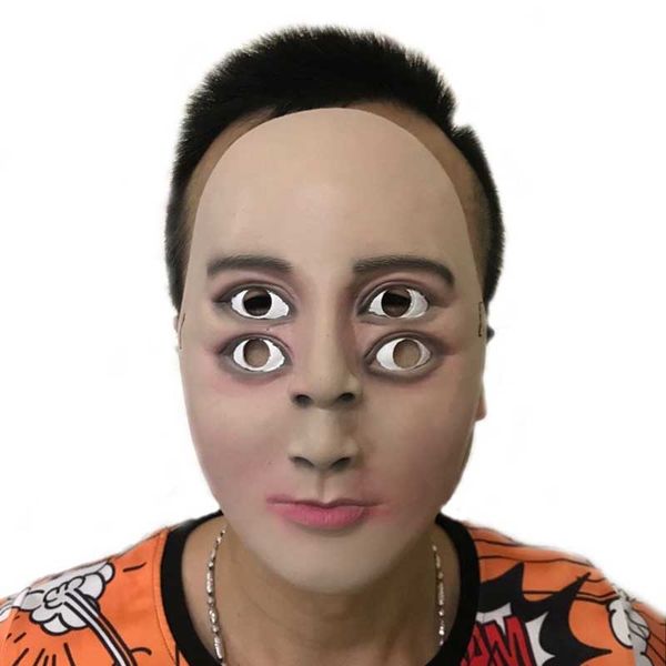 cool funny latex mask halloween terror ghosting handsome man party cosplay costumes props human face double eyes kids children masks
cool funny latex mask halloween terror ghosting handsome man party cosplay costumes props human face double eyes kids children masks
