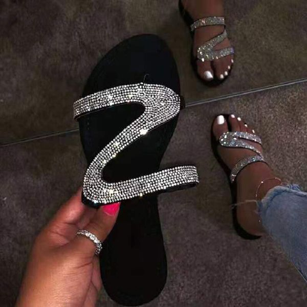 slippers women 2021 fashion crystal bling sandals flower rhinestone summer shoes beach big size 35-43, Black
slippers women 2021 fashion crystal bling sandals flower rhinestone summer shoes beach big size 35-43, Black