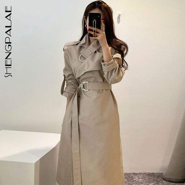 shengpalae 2019 winter autumn turn-down collar women windbreaker long sleeve loose korean fashion women trench coat ft031, Tan;black
shengpalae 2019 winter autumn turn-down collar women windbreaker long sleeve loose korean fashion women trench coat ft031, Tan;black