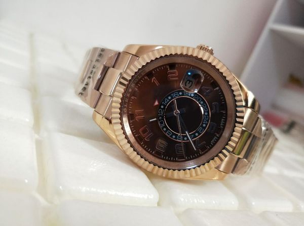 luxury wristwatches sapphire glass 42mm 326938 asia 2813 automatic mechanical mens watch watches, Slivery;brown
luxury wristwatches sapphire glass 42mm 326938 asia 2813 automatic mechanical mens watch watches, Slivery;brown
