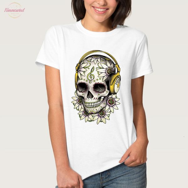 rose skull print t shirt women short sleeve o neck loose tshirt 2020 women summer fashion women tee shirt, White
rose skull print t shirt women short sleeve o neck loose tshirt 2020 women summer fashion women tee shirt, White