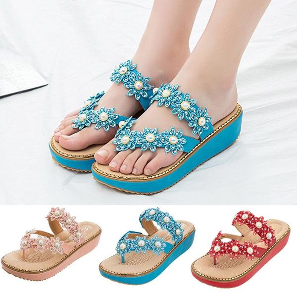youyedian shoes woman outdoor slippers summer women ladies  bohemia string bead flat flip-flop beach casual shoes summer, Black
youyedian shoes woman outdoor slippers summer women ladies  bohemia string bead flat flip-flop beach casual shoes summer, Black