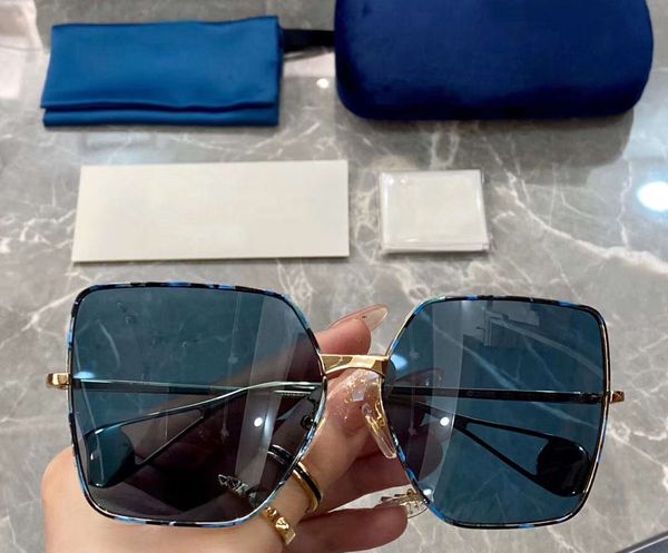 0436s green havana gold/blue oversized square metal sunglasses des lunettes de soleil womens glasses new with box, White;black
0436s green havana gold/blue oversized square metal sunglasses des lunettes de soleil womens glasses new with box, White;black