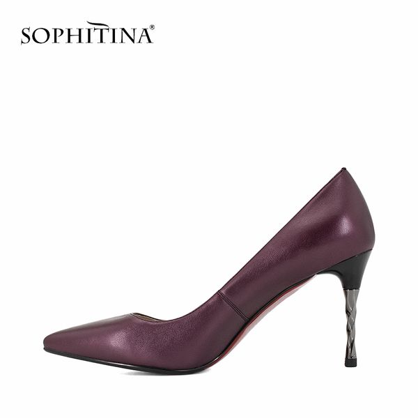 sophitina марка из натуральной кожи насосов sexy toe остроконечного super high spiral каблук shallow партия обувь новых карьеры elegant насо, Black
sophitina марка из натуральной кожи насосов sexy toe остроконечного super high spiral каблук shallow партия обувь новых карьеры elegant насо, Black