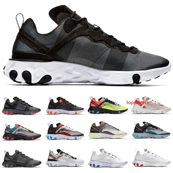 87 react element 55 running shoes men women volt triple black white game royal sail solar red mens trainer sport sneaker size 36-45
87 react element 55 running shoes men women volt triple black white game royal sail solar red mens trainer sport sneaker size 36-45