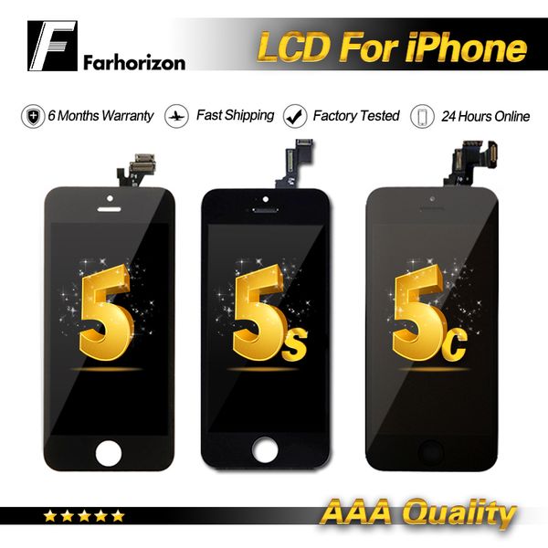 Lcd replacement for iphone 5g 5c 5 grade a 100 quality white black with touch creen digitizer dhl hipping
Lcd replacement for iphone 5g 5c 5 grade a 100 quality white black with touch creen digitizer dhl hipping