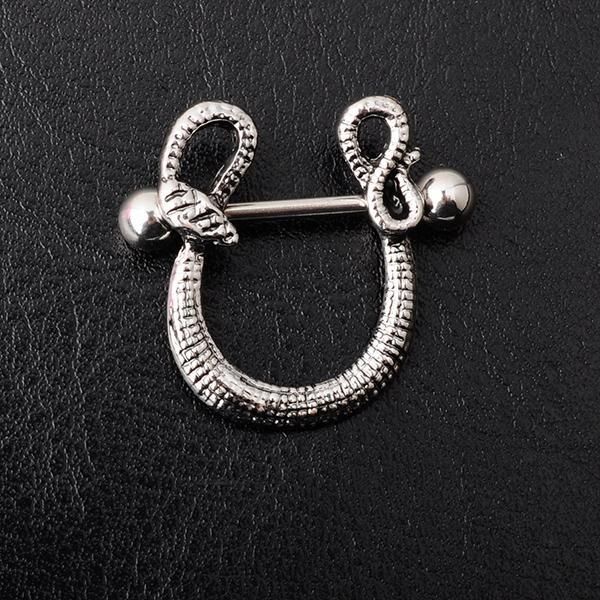 d0656 ( 1 color ) nice snake style nipple ring piercing jewelry 10 pcs clear color stone drop piercing body jewelry shipping, Silver
d0656 ( 1 color ) nice snake style nipple ring piercing jewelry 10 pcs clear color stone drop piercing body jewelry shipping, Silver
