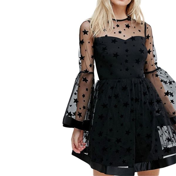 женщины черные звезды печати кружева sexy flare рукав sheer mesh спинки женские vestidos дамы мини-платье nb-1041, Black;gray
женщины черные звезды печати кружева sexy flare рукав sheer mesh спинки женские vestidos дамы мини-платье nb-1041, Black;gray