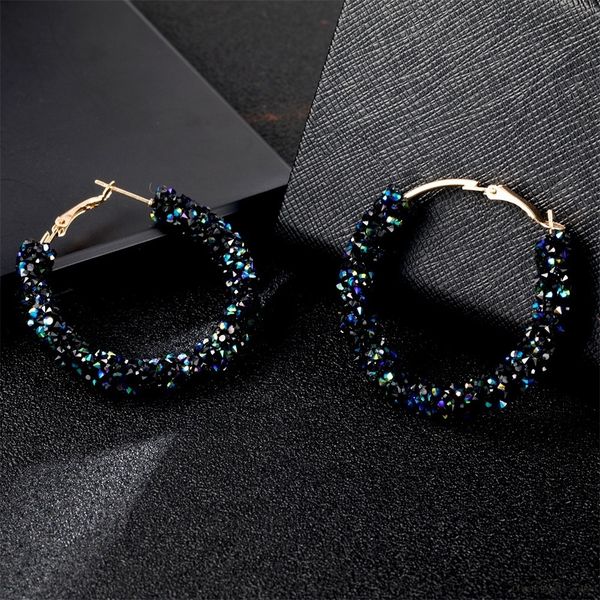 Fashion Charm Stud Earring Crystal Ring Earrings Rhinestone Bright Round Geometric Earrings Women's Jewelry
Fashion Charm Stud Earring Crystal Ring Earrings Rhinestone Bright Round Geometric Earrings Women's Jewelry