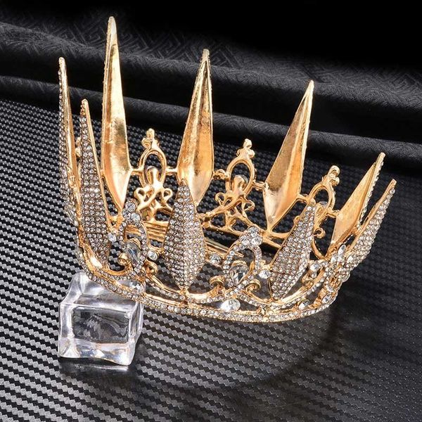 forseven baroque gold full circle tiaras crowns hair jewelry rhinestone crystal diadem headpiece wedding hair accessories jl, Golden;white
forseven baroque gold full circle tiaras crowns hair jewelry rhinestone crystal diadem headpiece wedding hair accessories jl, Golden;white