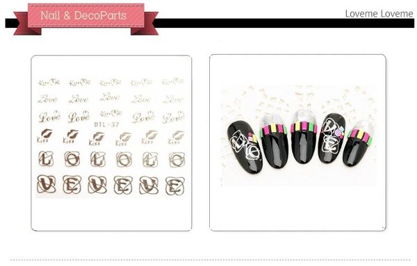 3 sheet 12 type gold/silver nail stickers designs gummed 3d nail art stickers decals makep art decorations dtl37-48, Black
3 sheet 12 type gold/silver nail stickers designs gummed 3d nail art stickers decals makep art decorations dtl37-48, Black