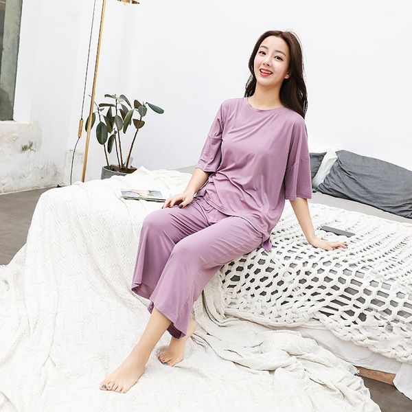 простой pijama женщина модальный с коротким рукавом женских пижам вокруг шее плюс onesize лето твердого серого indoorwear homewear женщины, Blue;gray
простой pijama женщина модальный с коротким рукавом женских пижам вокруг шее плюс onesize лето твердого серого indoorwear homewear женщины, Blue;gray