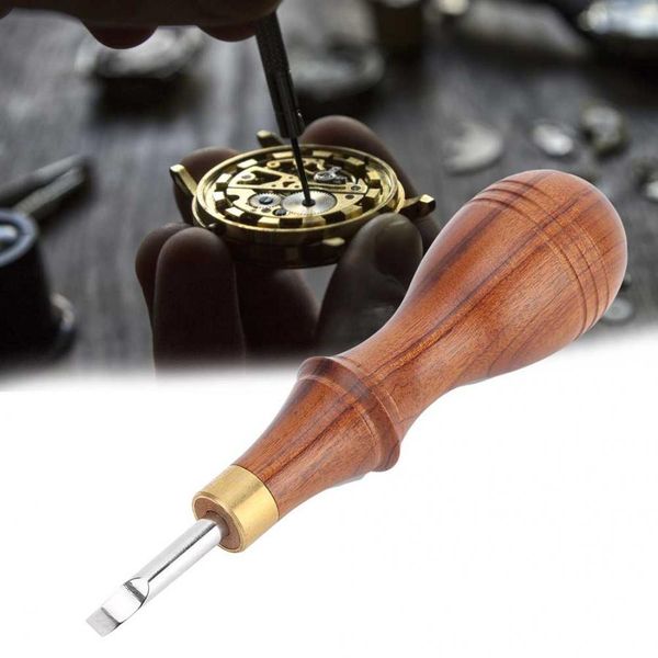 exquisite wooden handle steel watch pry convenient operate watch repairing tools quality case opener for watchmakers
exquisite wooden handle steel watch pry convenient operate watch repairing tools quality case opener for watchmakers