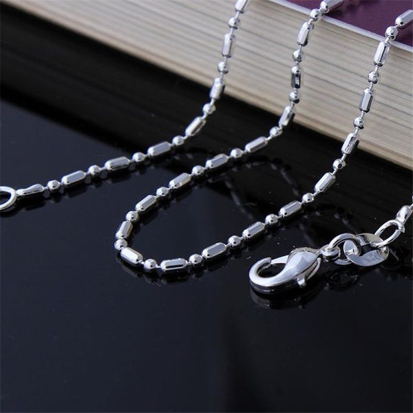 walerv 5pc silver plated necklace wholesale 925 fashion jewelry bamboo long chain 16-30inch chain necklace men women thick 0.8mm
walerv 5pc silver plated necklace wholesale 925 fashion jewelry bamboo long chain 16-30inch chain necklace men women thick 0.8mm