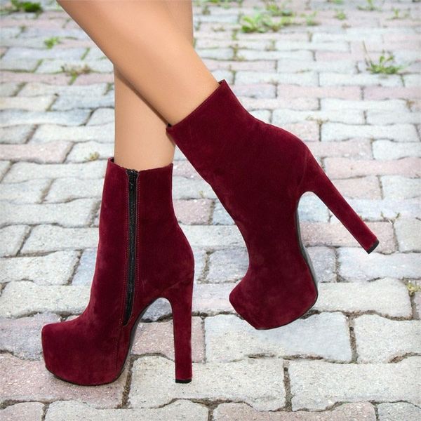 mst-043 burgundy suede 2020 new leather women high heels autumn women shoes winter boots size 35-40, Black
mst-043 burgundy suede 2020 new leather women high heels autumn women shoes winter boots size 35-40, Black
