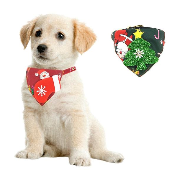 dog christmas theme triangle towel multi-purpose decorative collar pet dog saliva towel collar pet pets accessories
dog christmas theme triangle towel multi-purpose decorative collar pet dog saliva towel collar pet pets accessories