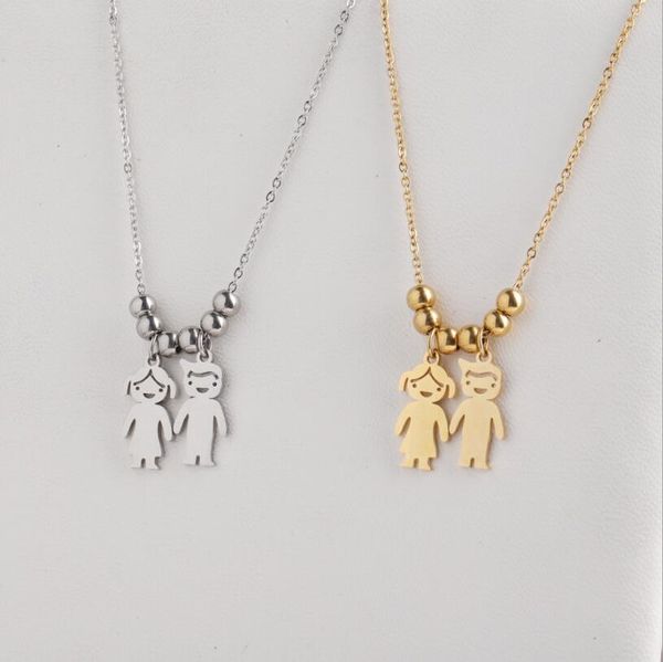 2pcs/lot stainless steel baby girl boy necklace can engraved personalized necklaces for family couple gifts 45cm, Silver
2pcs/lot stainless steel baby girl boy necklace can engraved personalized necklaces for family couple gifts 45cm, Silver