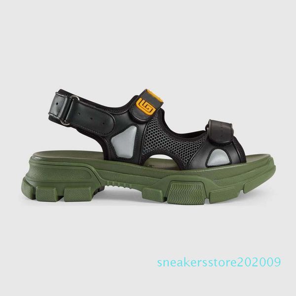 summer beach indoor flops with spike sandal size35-44 with box s09, Black