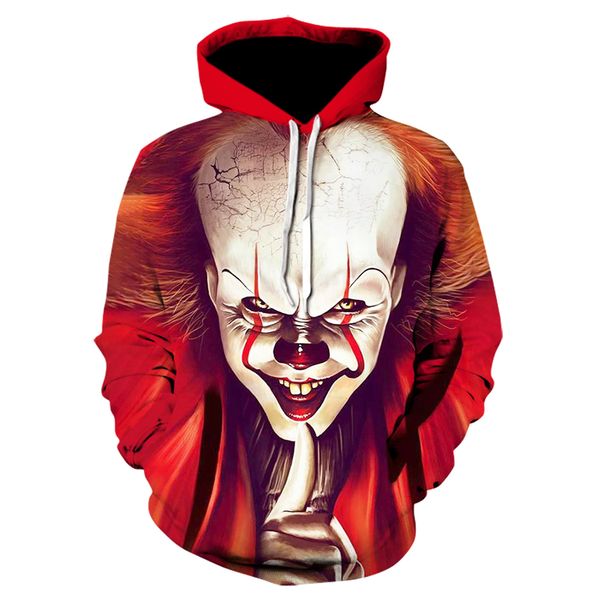 3d printing men hoodies sweatshirts clothing 2019 halloween creative clown hoodie personality hoodie joker jacket, Black
3d printing men hoodies sweatshirts clothing 2019 halloween creative clown hoodie personality hoodie joker jacket, Black
