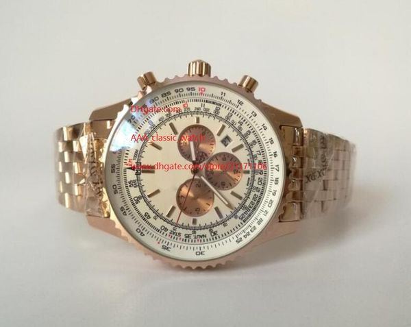 factory supplier wristwatches 44mm rose gold quartz chronograph white dial stainless steel mens men's watch watches, Slivery;brown
factory supplier wristwatches 44mm rose gold quartz chronograph white dial stainless steel mens men's watch watches, Slivery;brown