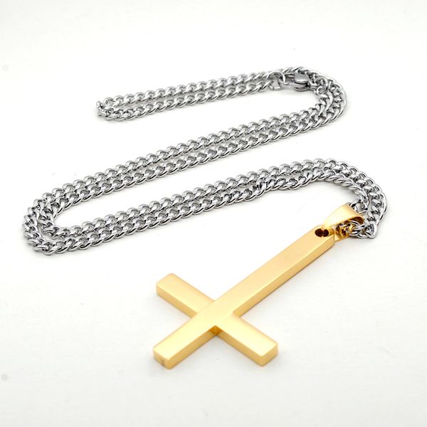 gold cross necklace for women stainless steel pendants necklace chain neck men fashion jewelry for neck gifts men wholesale, Silver
gold cross necklace for women stainless steel pendants necklace chain neck men fashion jewelry for neck gifts men wholesale, Silver
