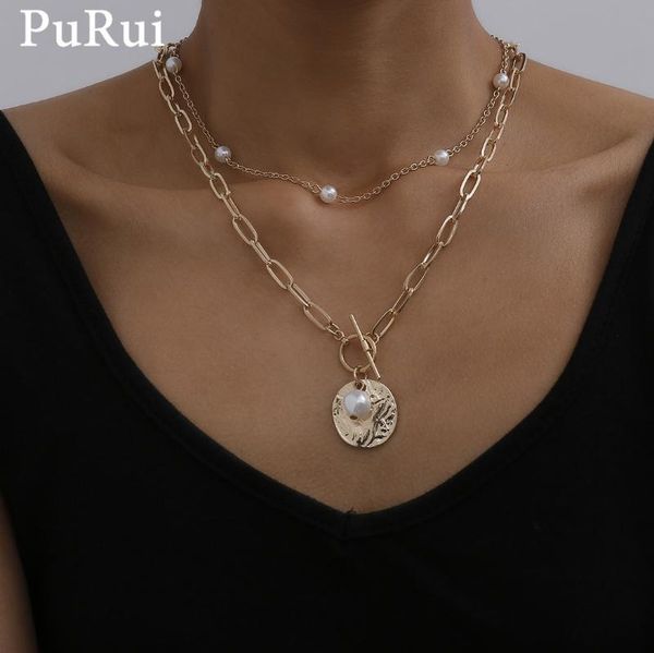 purui bohemian chain choker necklace goth vintage layered imitation pearl long pendant necklace for women fashion jewelry, Silver
purui bohemian chain choker necklace goth vintage layered imitation pearl long pendant necklace for women fashion jewelry, Silver