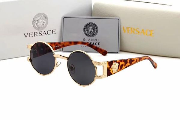 1pcs classic pilot sunglasses designer brand mens womens sun glasses eyewear gold metal grglass lenses brown cas 0159, White;black
1pcs classic pilot sunglasses designer brand mens womens sun glasses eyewear gold metal grglass lenses brown cas 0159, White;black