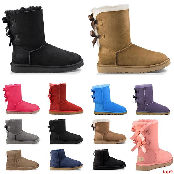 2020 designer australia women classic snow boots ankle short bow fur boot for winter black pink navy blue fashion women shoes size 36-41
2020 designer australia women classic snow boots ankle short bow fur boot for winter black pink navy blue fashion women shoes size 36-41