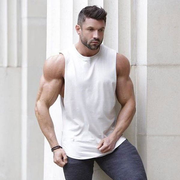 streetwear sleeveless summer extended tank men curved hem long line hip hop urban blank vest, White;black
streetwear sleeveless summer extended tank men curved hem long line hip hop urban blank vest, White;black