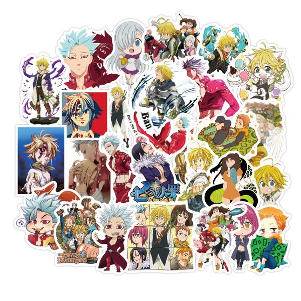 50 pcs the seven deadly sins anime waterproof stickers for skateboard suitcase guitar luggage lapsticker
50 pcs the seven deadly sins anime waterproof stickers for skateboard suitcase guitar luggage lapsticker