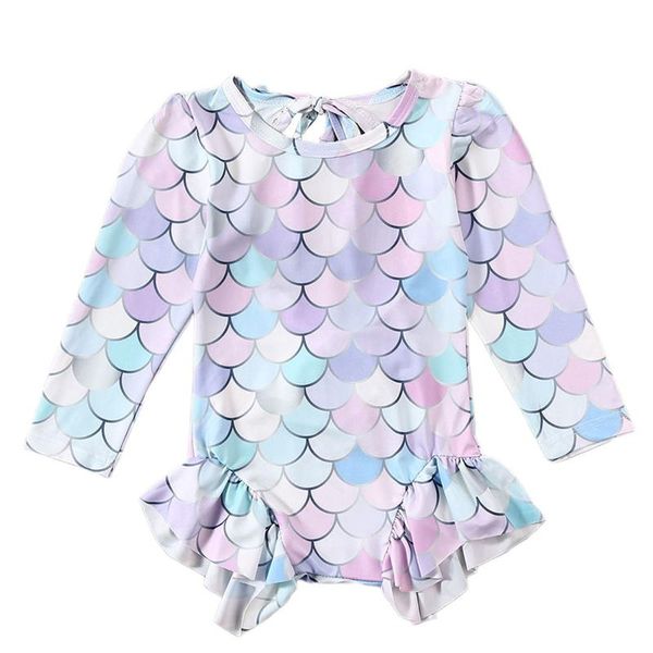 focusnorm 1-6years toddler baby girl mermaid swimwear bikini swimsuit swimming costume beachwear long sleeve bodysuit, Blue
focusnorm 1-6years toddler baby girl mermaid swimwear bikini swimsuit swimming costume beachwear long sleeve bodysuit, Blue