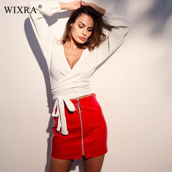 skirts wixra pu 2021 faux leather skirt women bright color solid zipper mini for 4 season, Black
skirts wixra pu 2021 faux leather skirt women bright color solid zipper mini for 4 season, Black