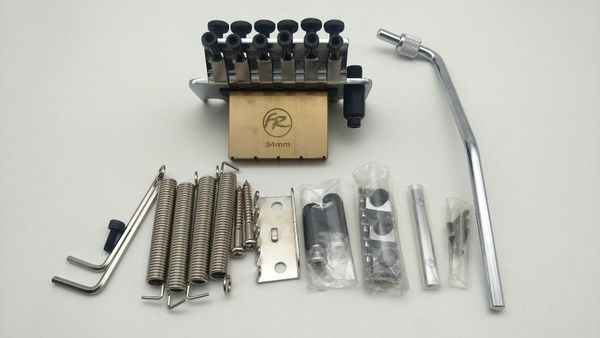 silver fr special copper base guitar bridge system tremolo bridge locking nut 42mm / 43mm /made in korea
silver fr special copper base guitar bridge system tremolo bridge locking nut 42mm / 43mm /made in korea