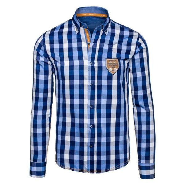 zogaa men casual plaid shirts long sleeve men business slim fit shirt single breasted male shirts camisa masculina, White;black
zogaa men casual plaid shirts long sleeve men business slim fit shirt single breasted male shirts camisa masculina, White;black