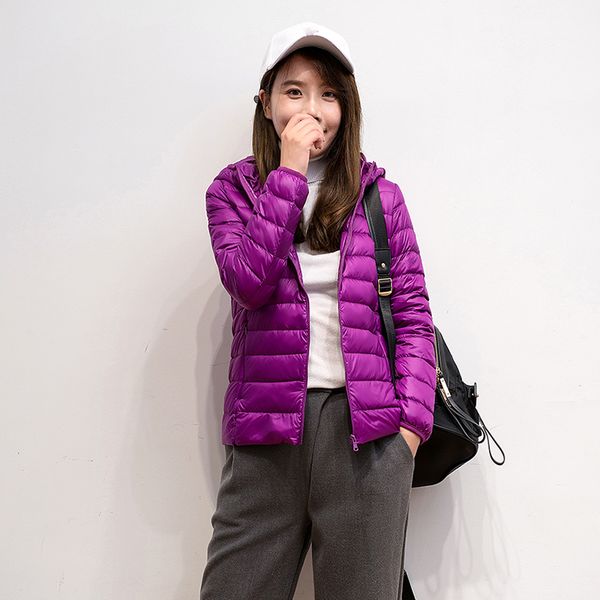 2019 new brand 90% white duck down jacket women autumn winter warm coat lady ultralight duck down jacket female windproof parka, Black
2019 new brand 90% white duck down jacket women autumn winter warm coat lady ultralight duck down jacket female windproof parka, Black