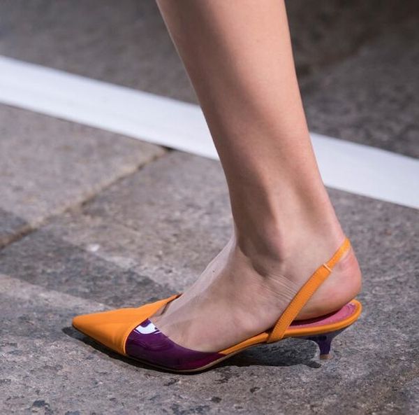 summer new brand woman pvc patchwork orange purple pink green low thin heels elastic band low heels pointed toe sandals, Black
summer new brand woman pvc patchwork orange purple pink green low thin heels elastic band low heels pointed toe sandals, Black