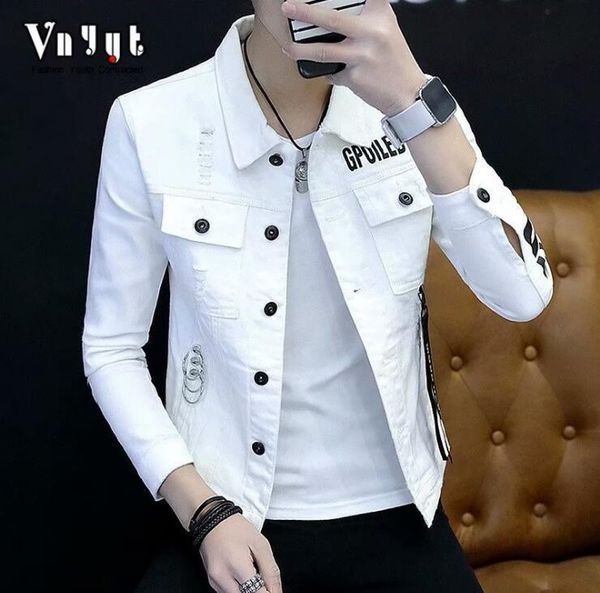 men's jackets 2021 denim jacket male loose korean version of the trend with slim retro on clothes tide, Black;brown
men's jackets 2021 denim jacket male loose korean version of the trend with slim retro on clothes tide, Black;brown