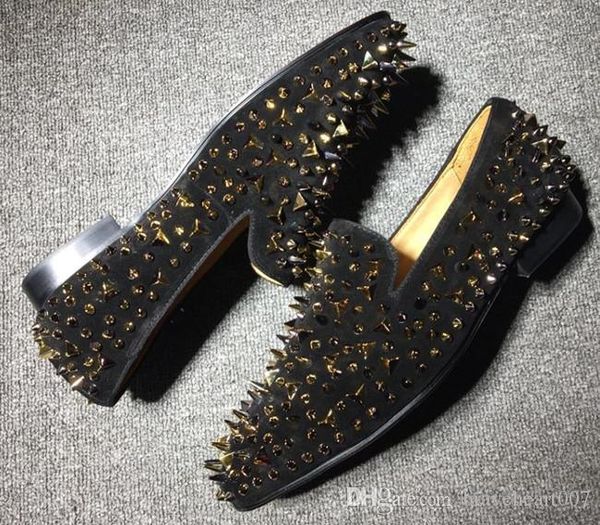 business gentleman sneakers spiked red bottom greggo orlato flats men wedding party dress designer walking oxfords shoes c3, Black
business gentleman sneakers spiked red bottom greggo orlato flats men wedding party dress designer walking oxfords shoes c3, Black