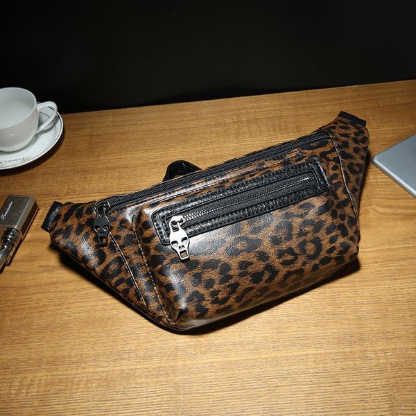 korean men's fashion leopard waist bag personality joker small chest bag fashion shoulder messenger
korean men's fashion leopard waist bag personality joker small chest bag fashion shoulder messenger