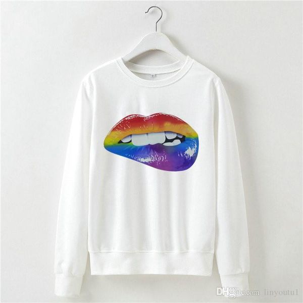 2020 women hoodie long sleeves autumn and winter womens casual lips print shirts o-neck long sleeve hoodie women t shirt, Black
2020 women hoodie long sleeves autumn and winter womens casual lips print shirts o-neck long sleeve hoodie women t shirt, Black