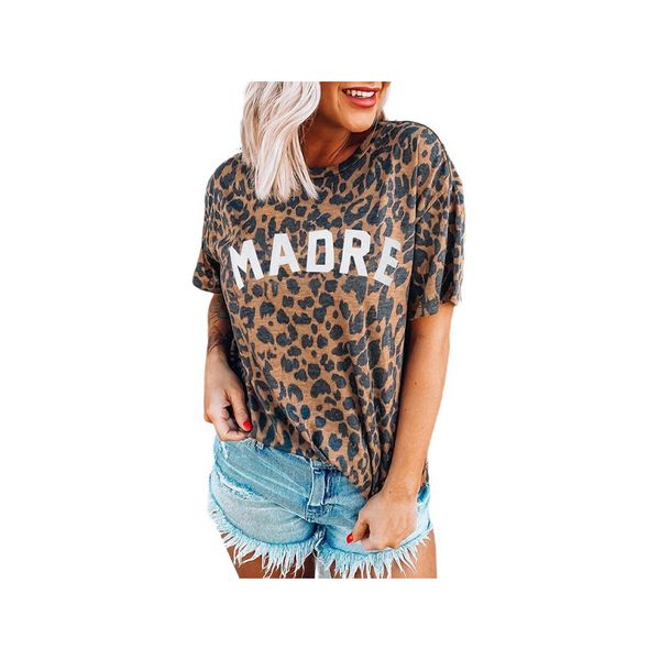 women designer t shirts womens summer fashion leopard brand letter printed tees womens luxury crew neck tshirts 2020, White
women designer t shirts womens summer fashion leopard brand letter printed tees womens luxury crew neck tshirts 2020, White