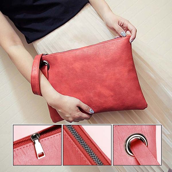 new style simple fashion women handbag solid color clutch bag leather envelope bags ladies over shoulder package
new style simple fashion women handbag solid color clutch bag leather envelope bags ladies over shoulder package