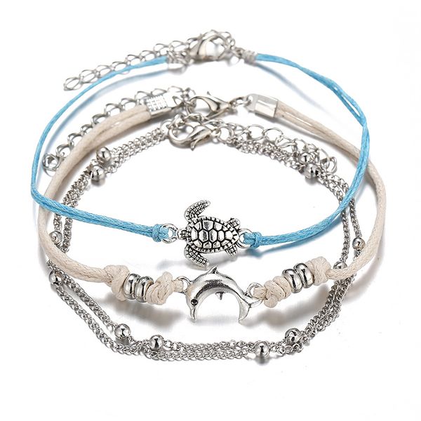 misananryne boho style ankle bracelet bohemia sea turtle charms beach anklet for women handmade leg bracelet jewelry 2020, Red;blue
misananryne boho style ankle bracelet bohemia sea turtle charms beach anklet for women handmade leg bracelet jewelry 2020, Red;blue